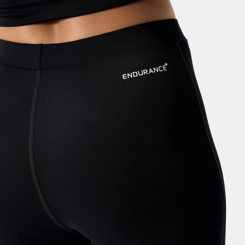 speedo Black Women's Endurance+ 3/4 Swimming Leggings for Women | Best Price UAE